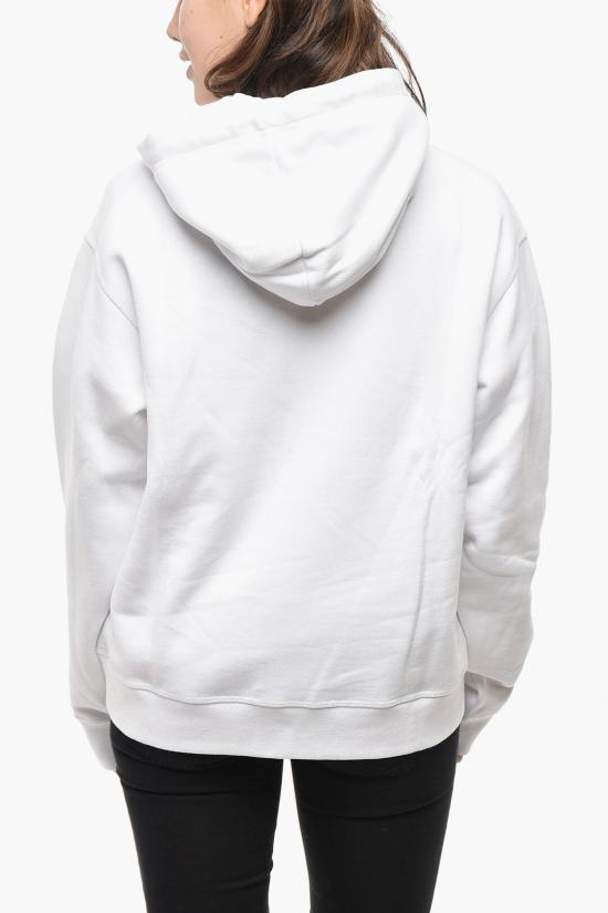  디스퀘어드2 후드 티셔츠 S80GU0020 S25516 966 White - DSQUARED2