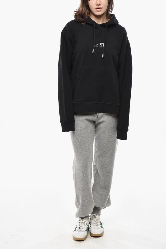  디스퀘어드2 후드 티셔츠 S80GU0020 S25042 968 Black - DSQUARED2