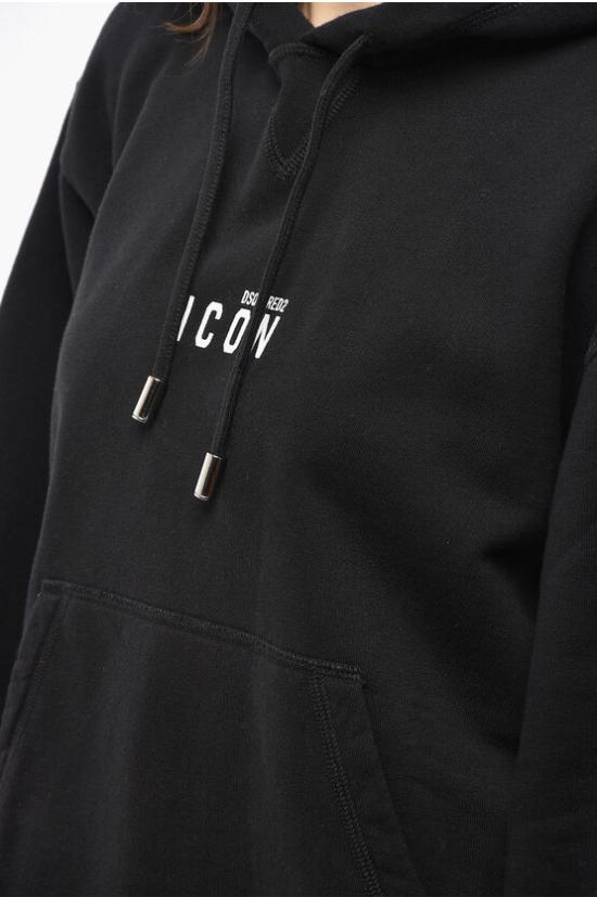  디스퀘어드2 후드 티셔츠 S80GU0020 S25042 968 Black - DSQUARED2