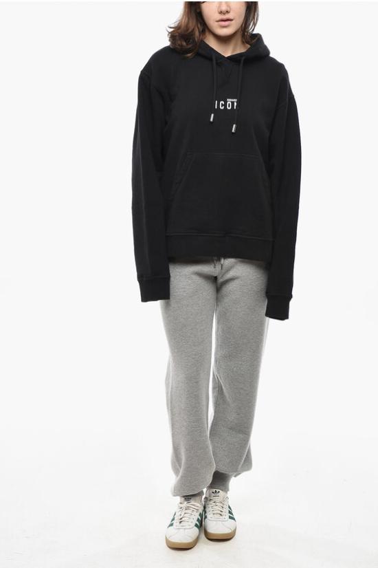  디스퀘어드2 후드 티셔츠 S80GU0020 S25042 968 Black - DSQUARED2