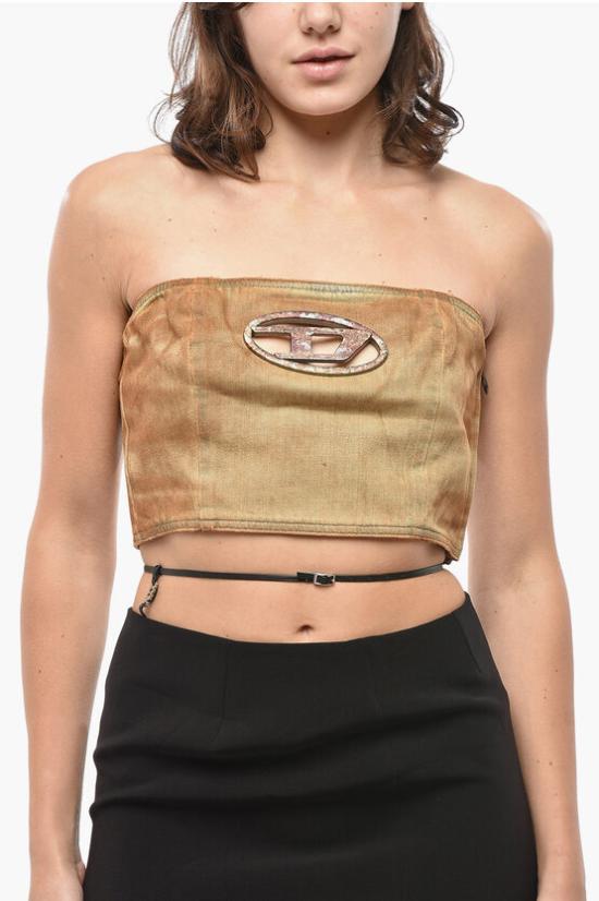  디젤 민소매 티셔츠 A15838 0AJET 01 Brown