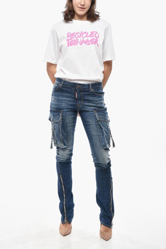  디스퀘어드2 데님 팬츠 S75LB0779S30342470 Blue - DSQUARED2