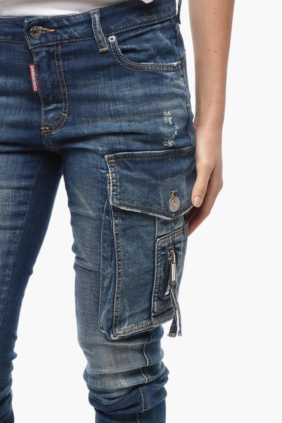  디스퀘어드2 데님 팬츠 S75LB0779S30342470 Blue - DSQUARED2