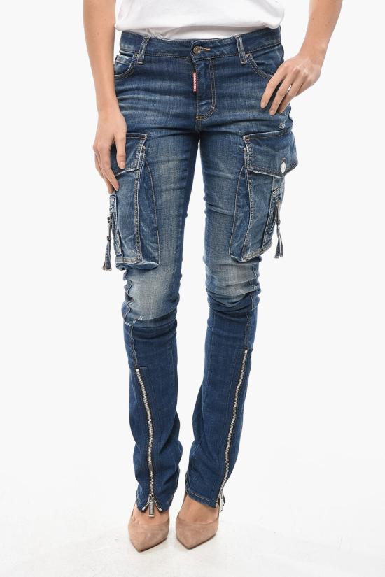  디스퀘어드2 데님 팬츠 S75LB0779S30342470 Blue