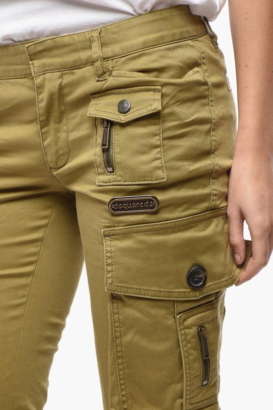  디스퀘어드2 스트레이트 팬츠 S75KB0338S39021709 Green - DSQUARED2