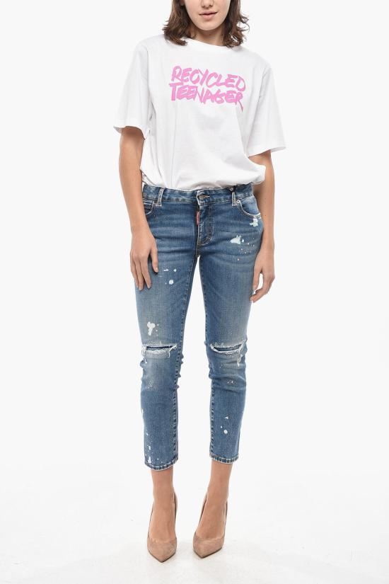  디스퀘어드2 데님 팬츠 S75LB0816S30816470 Blue - DSQUARED2