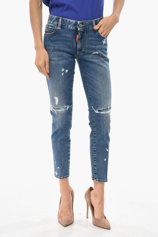  디스퀘어드2 데님 팬츠 S75LB0816S30816470 Blue - DSQUARED2