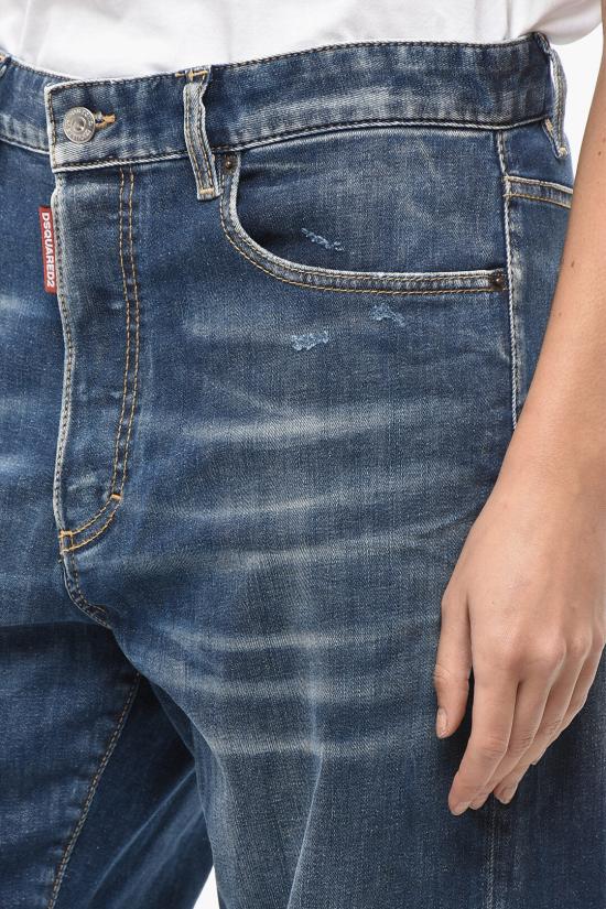  디스퀘어드2 데님 팬츠 S80LA0052S30789470 Blue - DSQUARED2