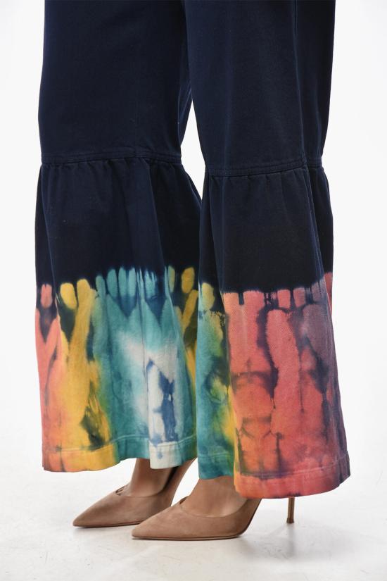  디올 스트레이트 팬츠 117P53A3790 5809 Blue - DIOR