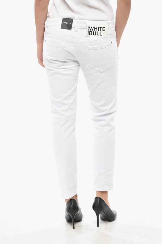  디스퀘어드2 데님 팬츠 S75LB0745S30811100 White - DSQUARED2