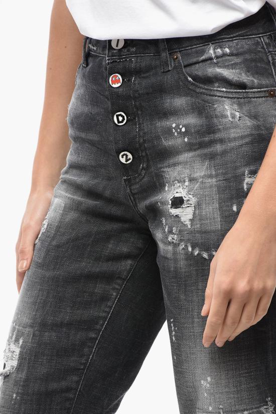  디스퀘어드2 데님 팬츠 S72LB0693S30357900 Black - DSQUARED2