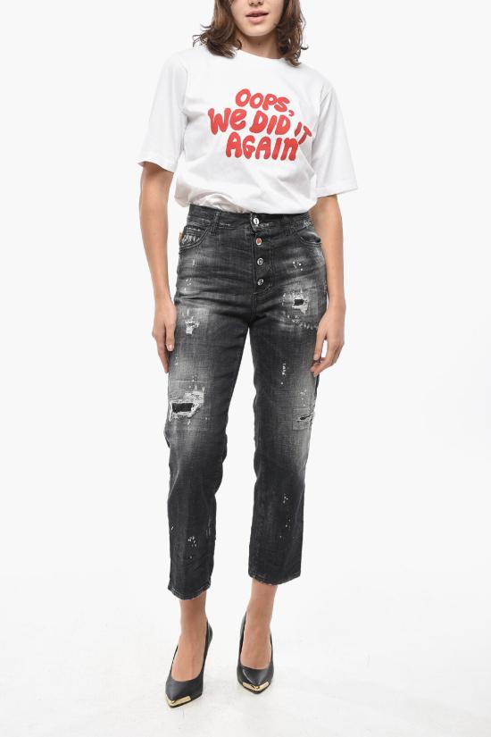  디스퀘어드2 데님 팬츠 S72LB0693S30357900 Black - DSQUARED2