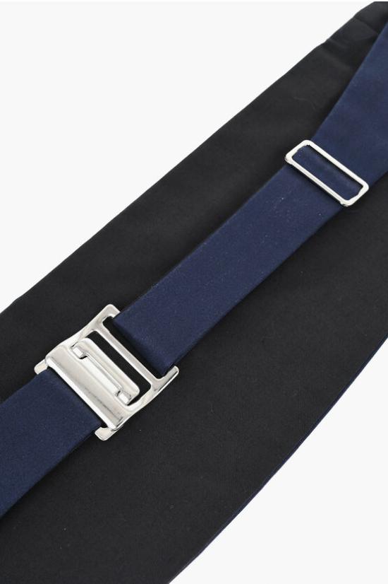  꼬르넬리아니 패브릭 벨트 87U317 1120480 001 Blue - CORNELIANI