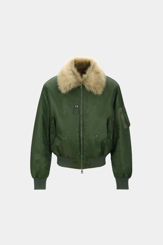  클로즈드 패딩 CLSM3FRPF002GR CHARCOAL DOM