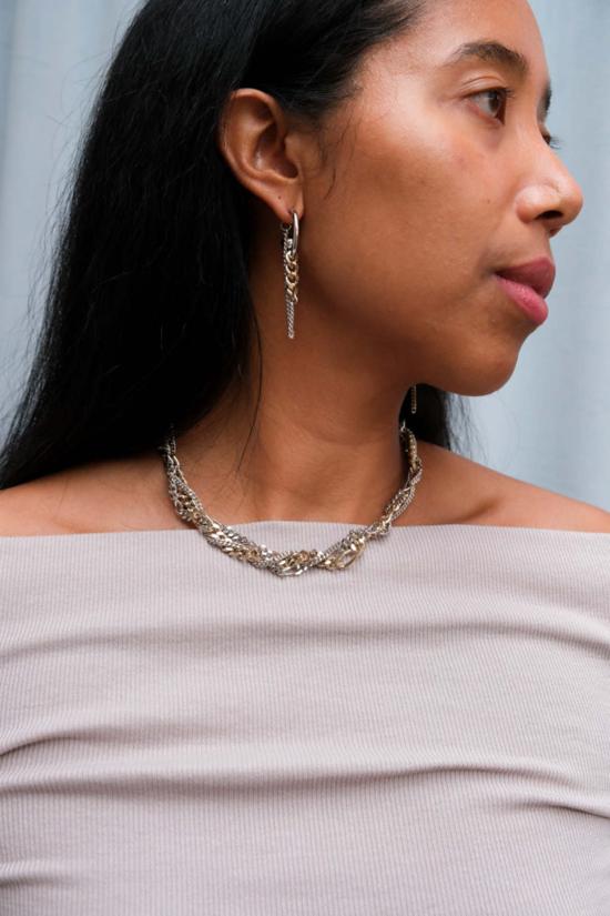  길 블라우스 젤 월터 탑 도브 그레이 - GEEL