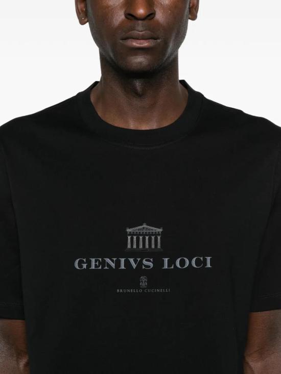 26SS 브루넬로 쿠치넬리 반팔 티셔츠 M0B138520 CKP88 - BRUNELLO CUCINELLI