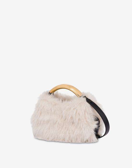 25FW 모스키노 토트백 POLMC4238PP0NOX9POL10A White DOM - MOSCHINO