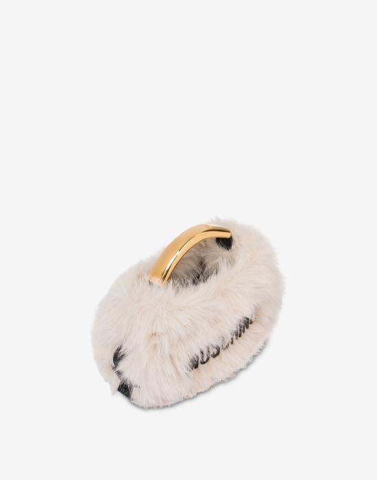 25FW 모스키노 토트백 POLMC4238PP0NOX9POL10A White DOM - MOSCHINO