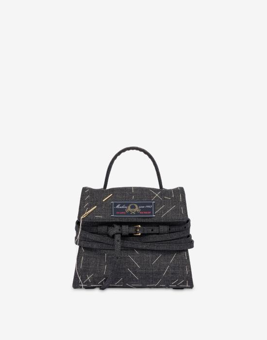 25FW 모스키노 토트백 POLMC4202PP0NOW9POL00A Black DOM