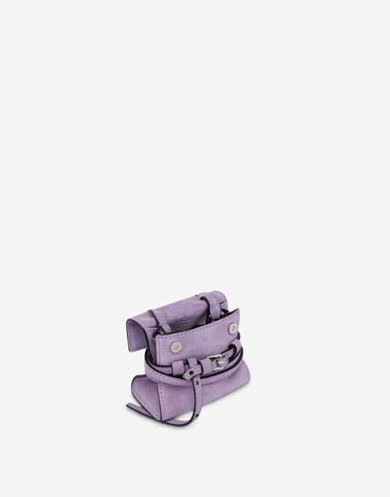 25FW 모스키노 크로스백 POLMC5409PP1NOF0POL65A Purple DOM - MOSCHINO