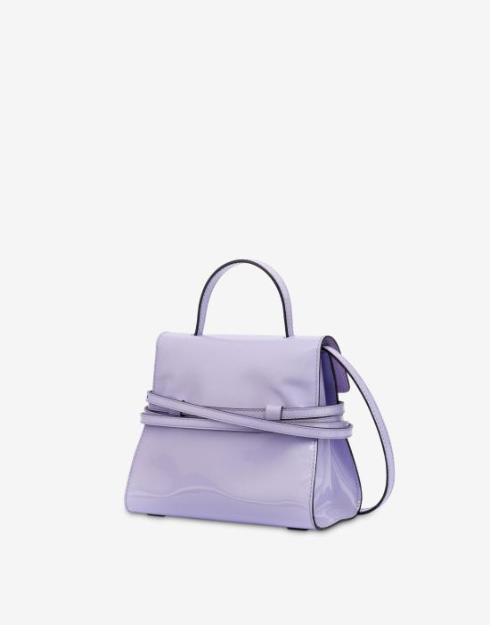 25FW 모스키노 토트백 POLMC4003PP1NOE1POL65A Purple DOM - MOSCHINO