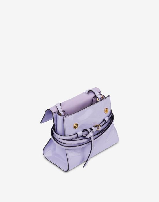 25FW 모스키노 토트백 POLMC4003PP1NOE1POL65A Purple DOM - MOSCHINO
