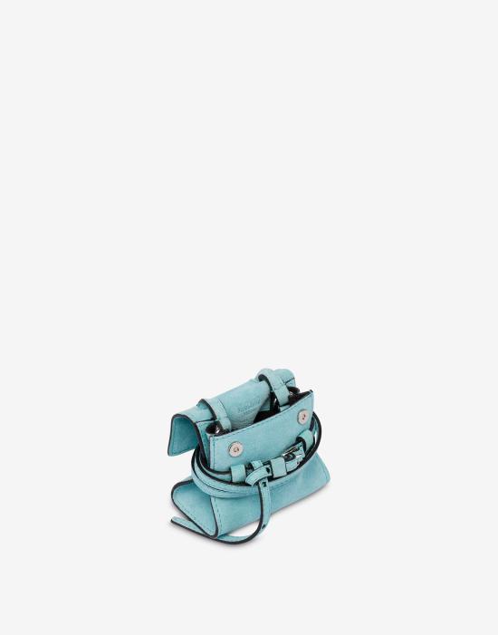 25FW 모스키노 크로스백 POLMC5409PP1NOF0POL70A Light blue DOM - MOSCHINO