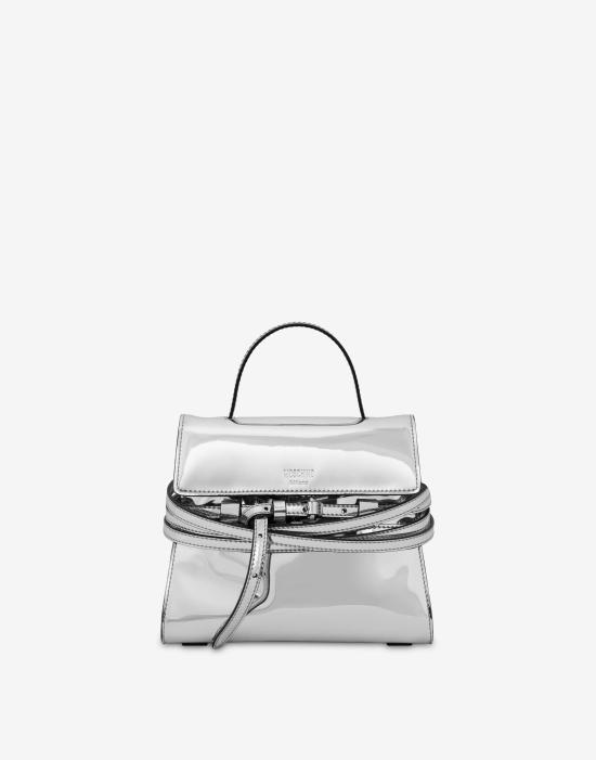 25FW 모스키노 토트백 POLMC4005PP1NOG1POL902 Silver DOM