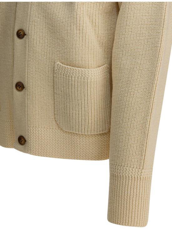 25FW 휴먼메이드 가디건 HM30CS004 WHITE BEIGE - HUMANMADE