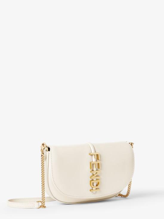 25FW 펜디 숄더백 8M0529ANSS F0VWM White - FENDI