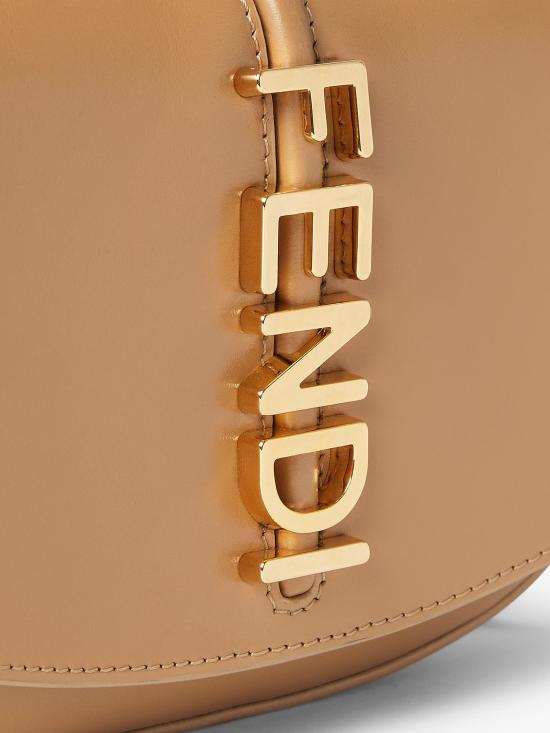 25FW 펜디 라프리마 체인 숄더백 8M0529ANSS F19P8 Beige - FENDI