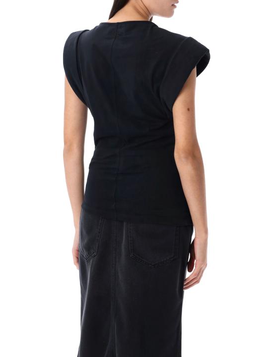 26SS 이자벨마랑에뚜왈 반팔 티셔츠 TS0207FAA1N41I 01BK Nero - ISABEL MARANT ETOILE