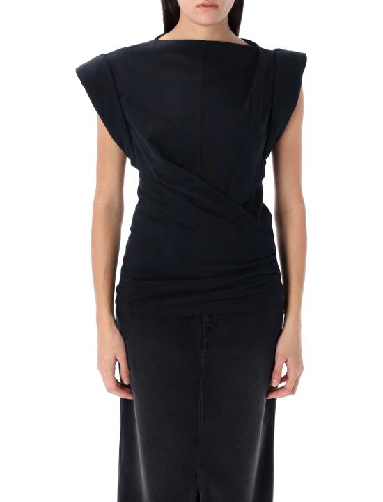 26SS 이자벨마랑에뚜왈 반팔 티셔츠 TS0207FAA1N41I 01BK Nero - ISABEL MARANT ETOILE