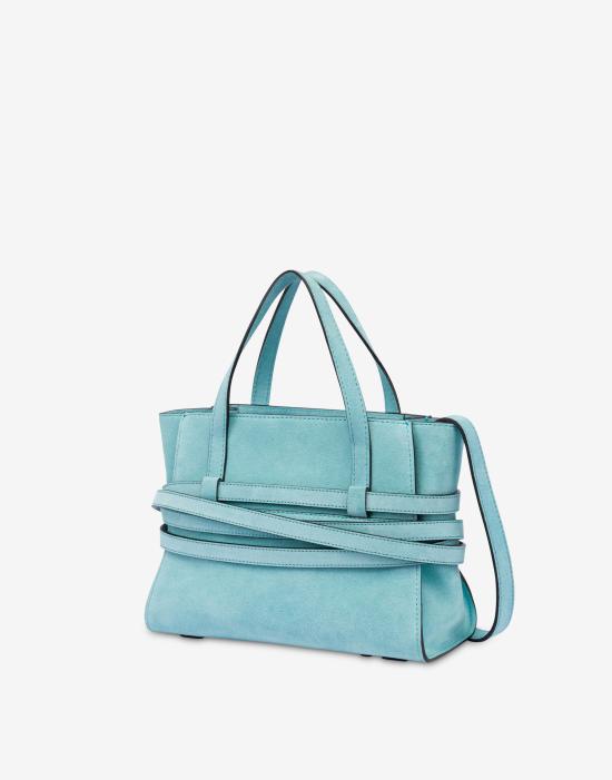 25FW 모스키노 토트백 POLMC4011PP1NOF0POL70A Light blue DOM - MOSCHINO