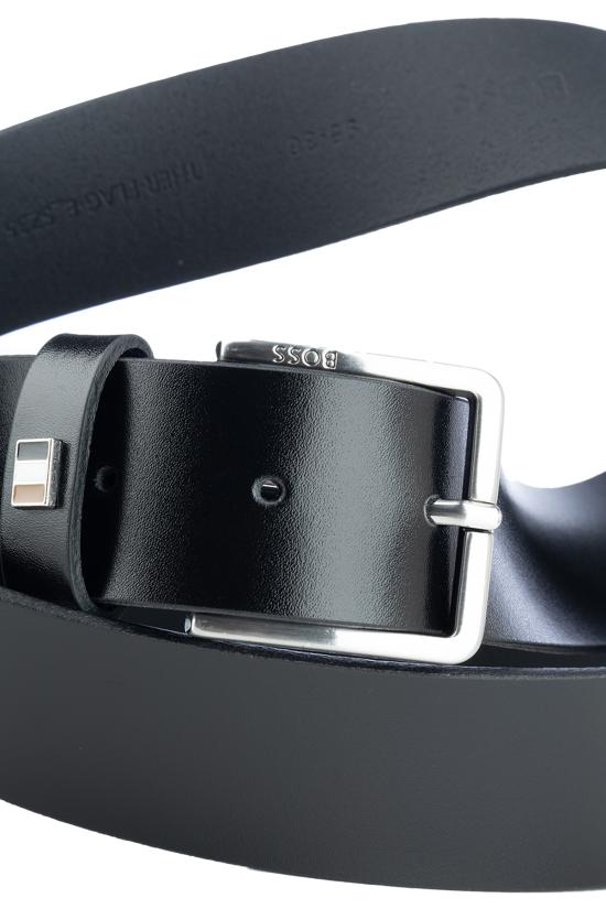 26SS 휴고보스 가죽 벨트 50486839 001 BLACK - HUGO BOSS