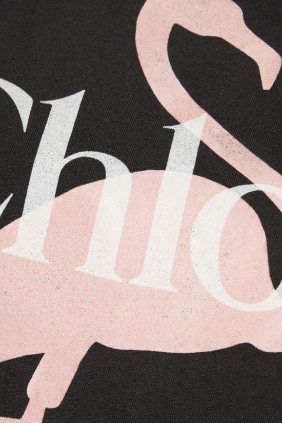 26SS 끌로에 반팔 티셔츠 CH26SJH20807 070 ASH BLACK - CHLOE