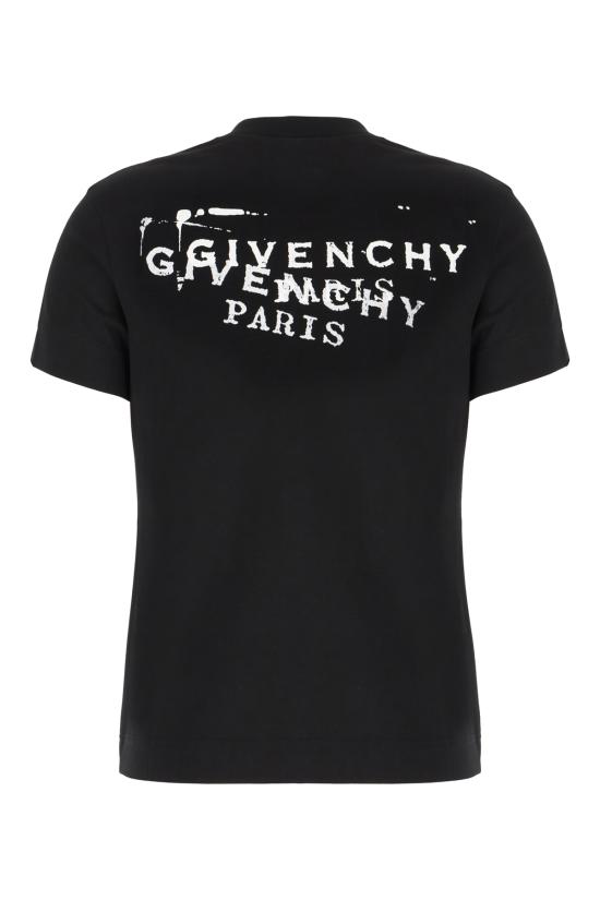 26SS 지방시 반팔 티셔츠 BW70FJP7A7 001 BLACK - GIVENCHY