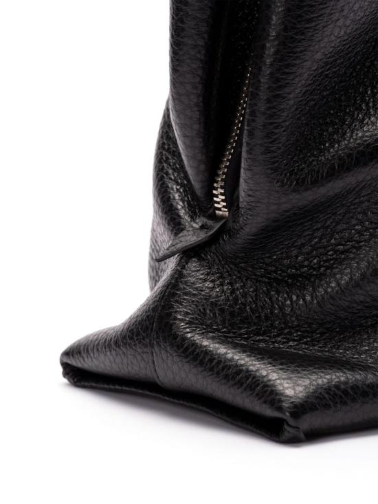 26SS 디 아티코 라 파세지아타 미디엄 탑 핸들 백 250WAH00054 LBT117AA100 Black - THE ATTICO