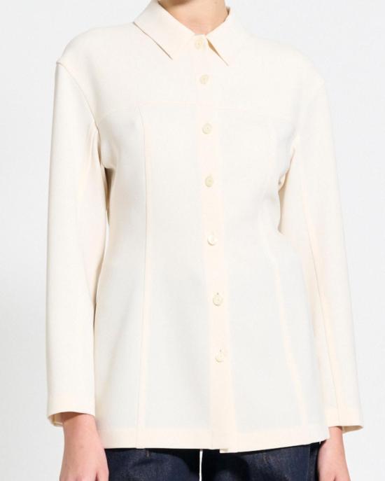  띠어리 셔츠 이론 조각 솔기 셔츠 라이스 - THEORY