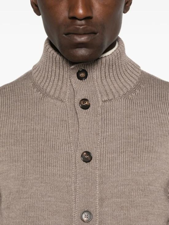 25FW 자노네 가디건 810130 ZR229 Z2873 TORTORA - ZANONE