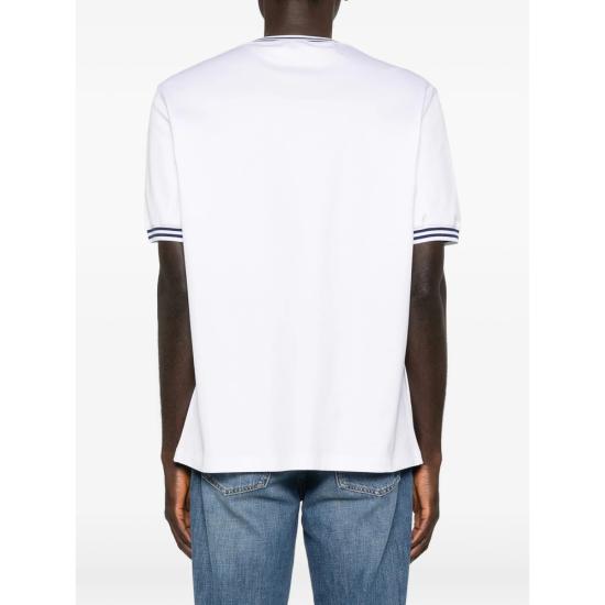 26SS 브루넬로 쿠치넬리 반팔 티셔츠 M0B131386T C6159 WHITE - BRUNELLO CUCINELLI