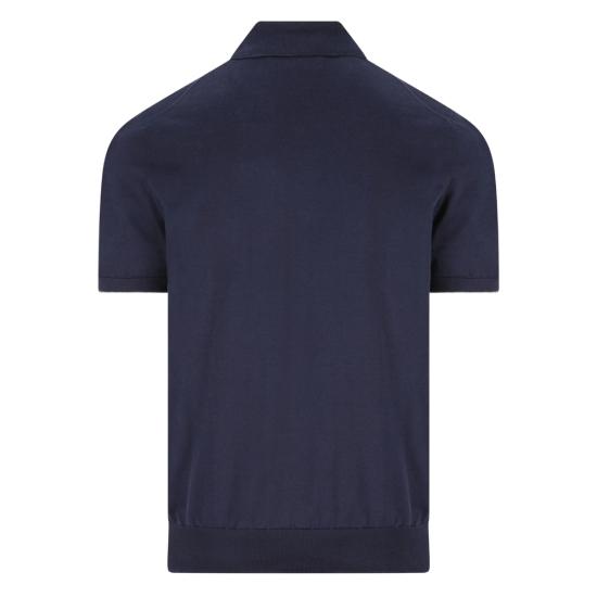 26SS 브루넬로 쿠치넬리 폴로 티셔츠 M29800195 CW425 BLUE - BRUNELLO CUCINELLI