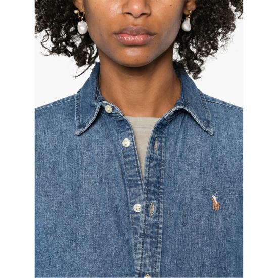 26SS 랄프 로렌 데님 셔츠 211969458001 MAWAS BLUE - RALPH LAUREN