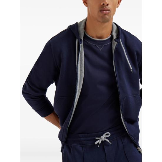 26SS 브루넬로 쿠치넬리 반팔 티셔츠 M0B137451G CD325 BLUE - BRUNELLO CUCINELLI