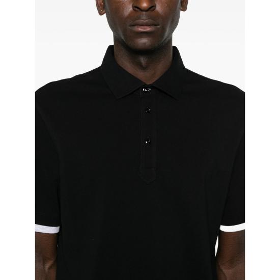 26SS 브루넬로 쿠치넬리 폴로 티셔츠 ME8543966 CSQ44 BLACK - BRUNELLO CUCINELLI