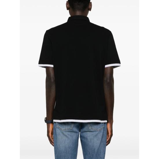 26SS 브루넬로 쿠치넬리 폴로 티셔츠 ME8543966 CSQ44 BLACK - BRUNELLO CUCINELLI