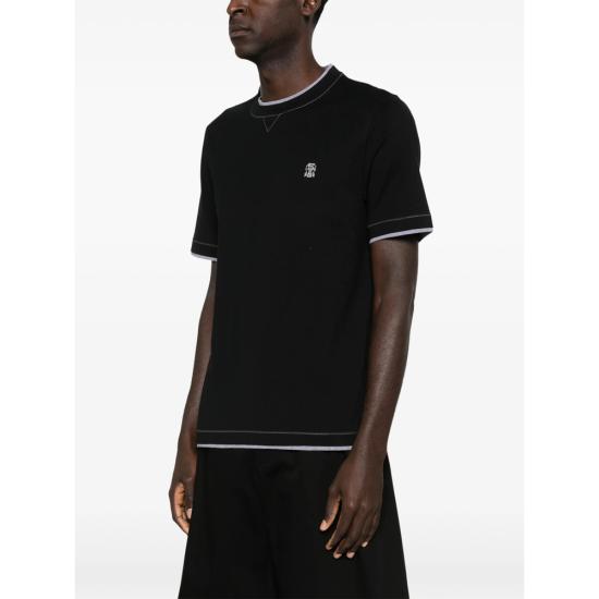 26SS 브루넬로 쿠치넬리 반팔 티셔츠 M0B137451G CCB75 BLACK - BRUNELLO CUCINELLI