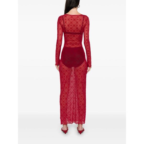 25FW 마린세르 원피스 WDR297B CJER0005 RD11 RED - MARINE SERRE