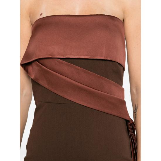 26SS 롤랑뮤레 롱 원피스 037G ST BROWN - ROLAND MOURET