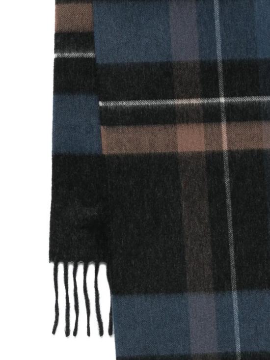 25FW 베그앤코 머플러/스카프 ARAN TILMAN 30X160 CHARCOAL SLATE - BEGG&CO